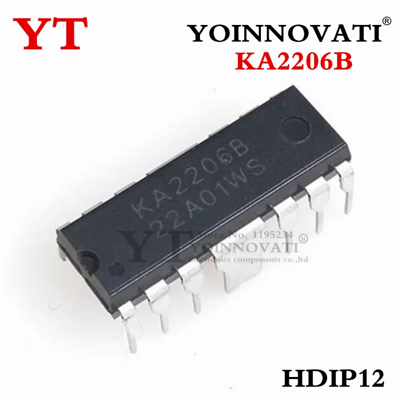 

50PCS 500PCS KA2206B KA2206 2206B DIP12 IC