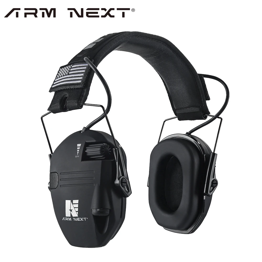 Outdoor Sports Shooting Earmuffs Tactical Sound Pickup Headset Electronic Ear Protection Anti-noise Ear Muff