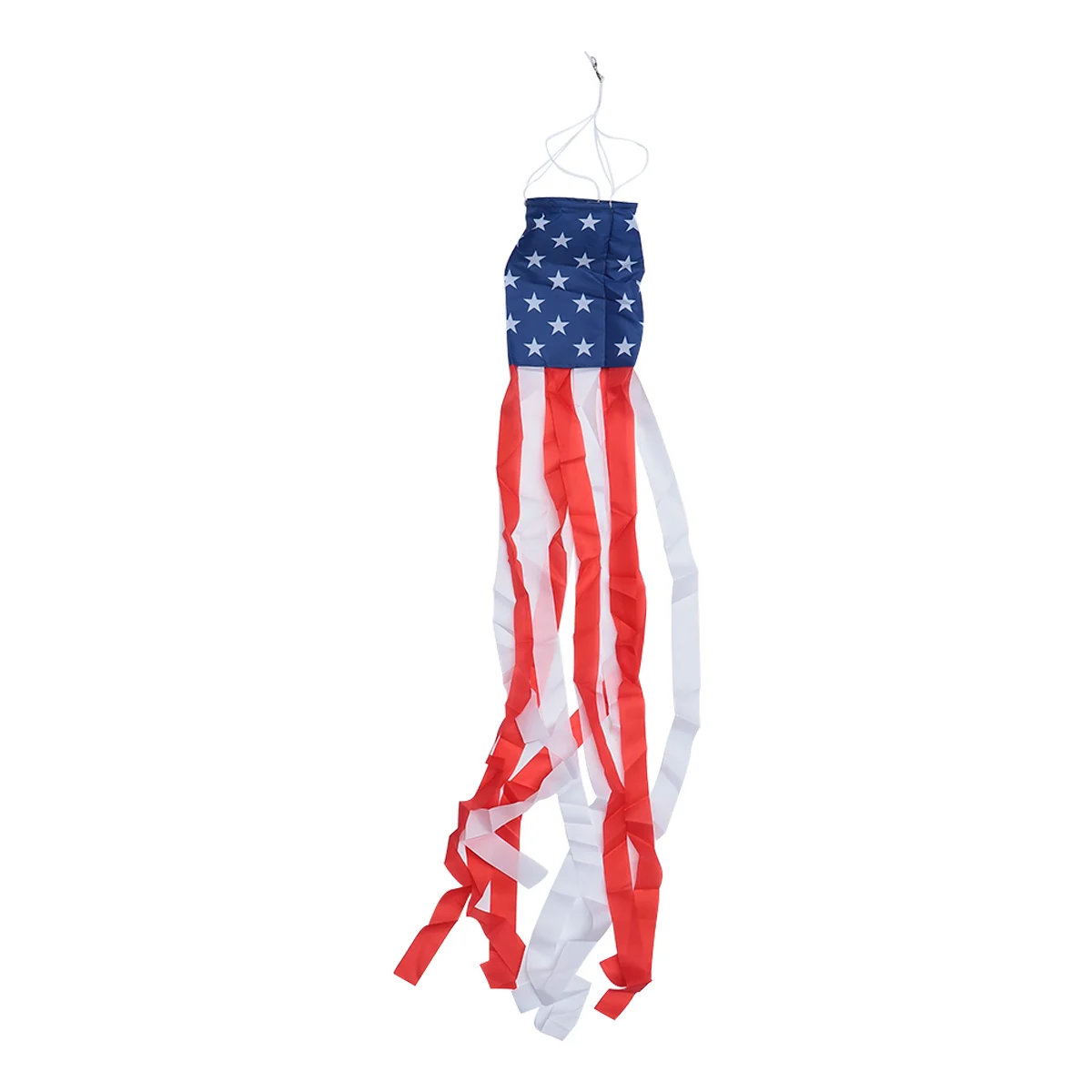 15 X150cm Outdoor Decorative Round Flag American Hair Dryer Patriotic Windsocks