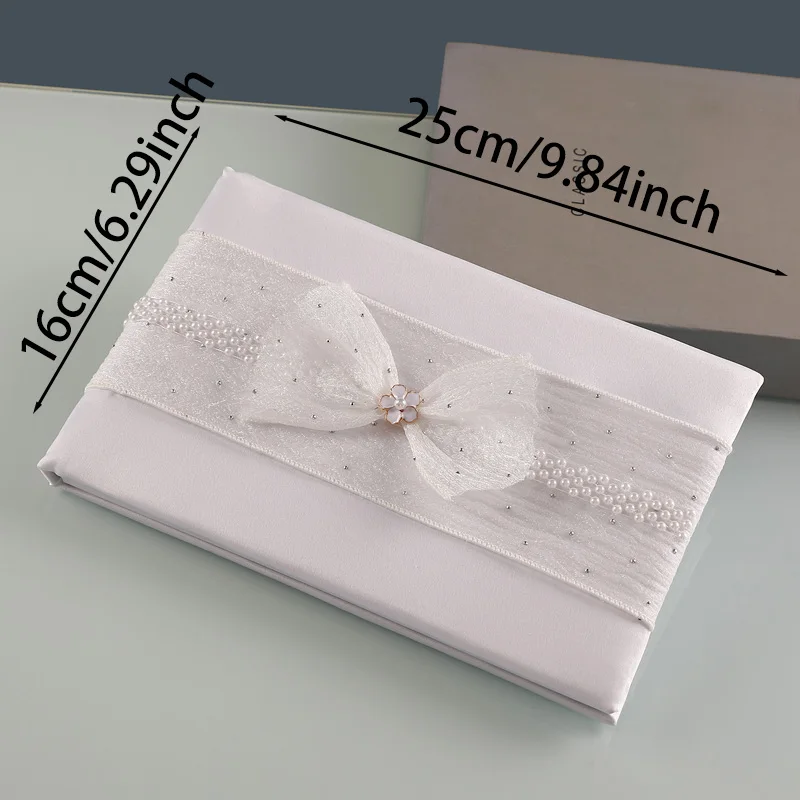 Wedding Message Book Set for Brides -  Registration Beautiful Groom Book Gift for Engagement Parties