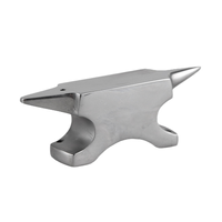AM38M Double Horn Anvil Graphic Designers Tool Shaping Easy to Use Steel Blacksmiths, Jewelry Tool Mini Horn Anvil Work Bench