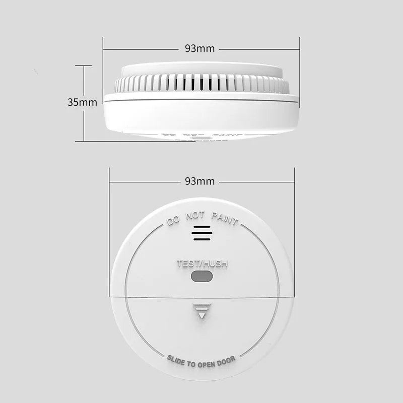 Tuya WiFi Smoke Detector Home Kitchen Security Smoke Sensor 80db Fire Alarm For Tuyasmart Smart Life APP