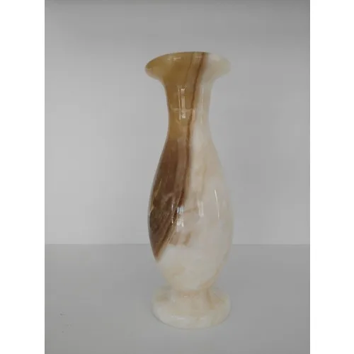 Mimart Steen Tulp Vaas Marmer Decor