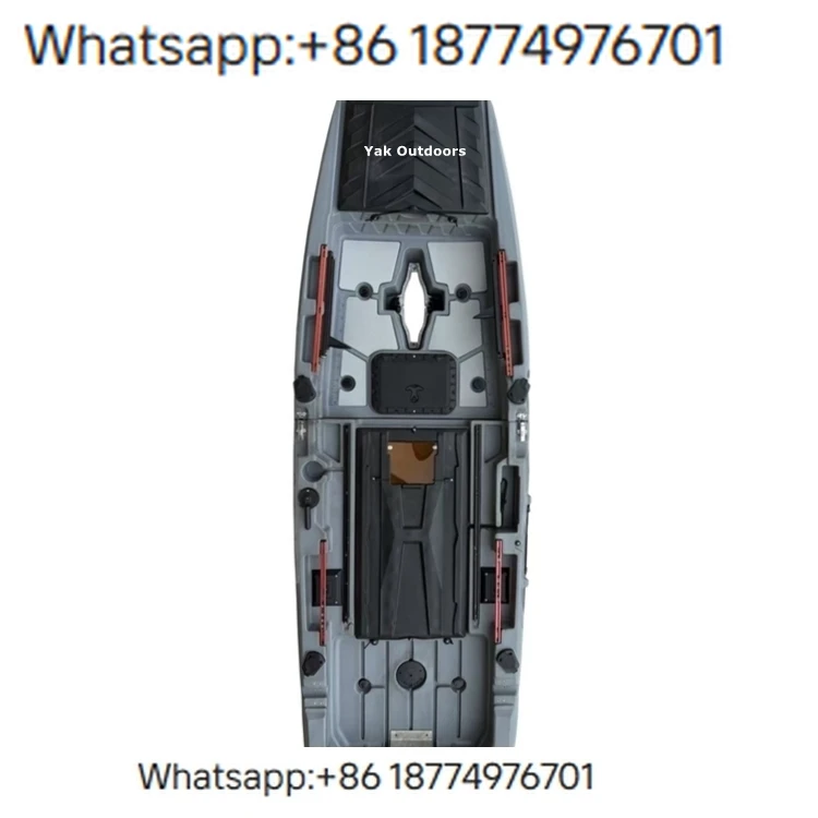 Wholesale  OUTDOORS 10ft Motor Fishing Ka Single Ultrawide Modular Seat Two Sections Pedal 1 Person Durable Detachable