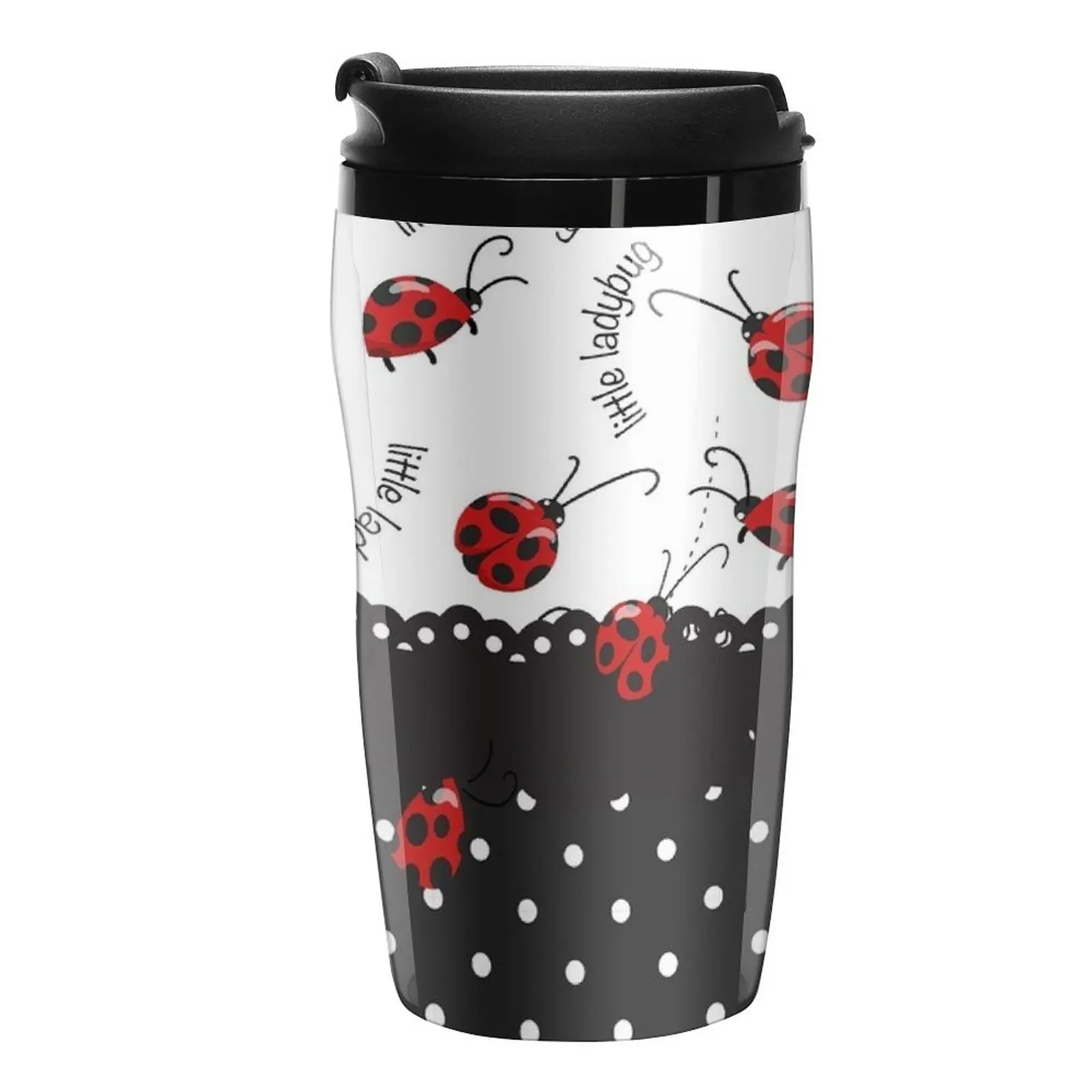 New Ladybug Entwined Travel Coffee Mug Cup Set Set Thermo For Coffee