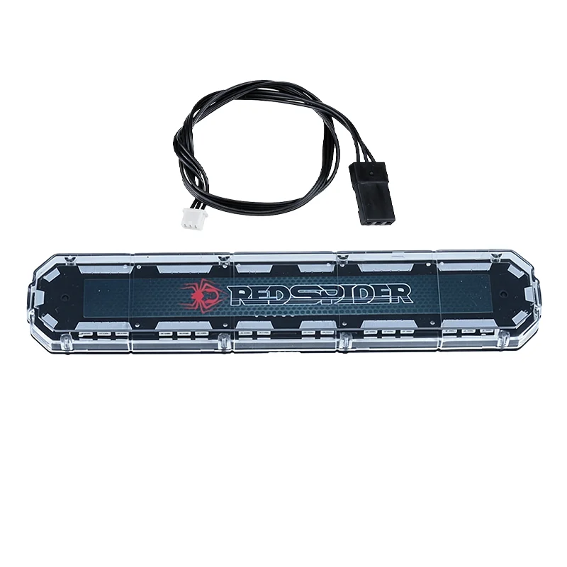 RC LED 1:14th Scale RC Truck Red and Blue Flash Light Multi-mode Lighting for Tamiya SCANIA 770S 56368 VOLVO FH16 ACTROS 3363