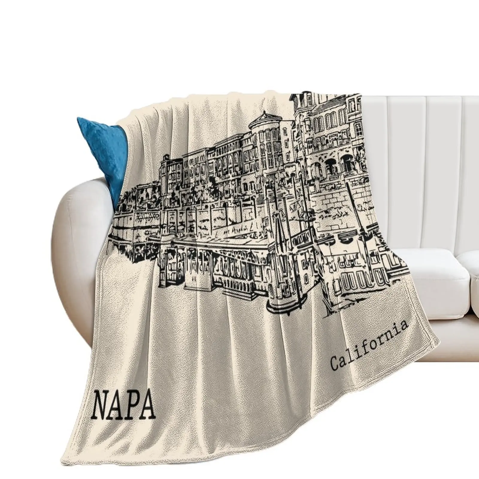 

Napa California Throw Blanket Hairys For Decorative Sofa Kid'S Weighted Blankets