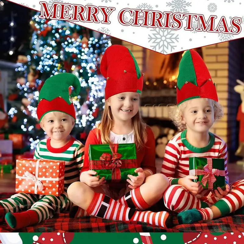 Christmas Costume Santa's Helper Costume Suit Funny Festive Outfit With Hat Dress Stocking For Christmas Party Role Play