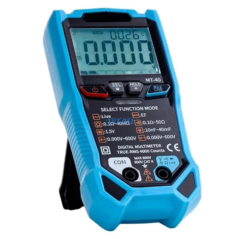 

E15A Digital Multimeter Continuity Tester for Safe Precise Measurement Current Resistance Electrical Troubleshooting