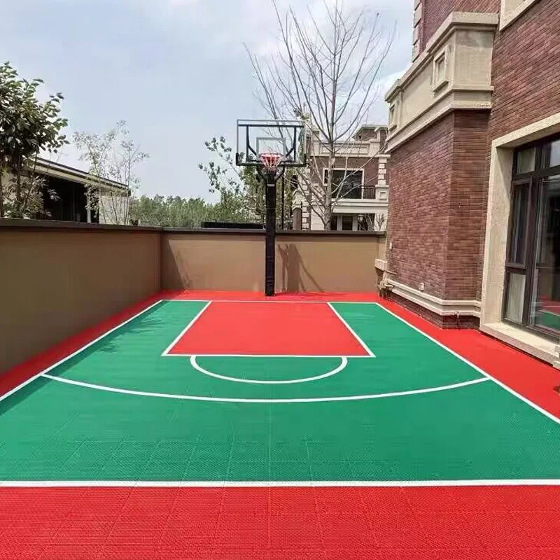 

Beable PP Material Basketball Tennis Court Flooring Tiles Outdoor Easy Install Backyard Portable Multi Sport Floor mat