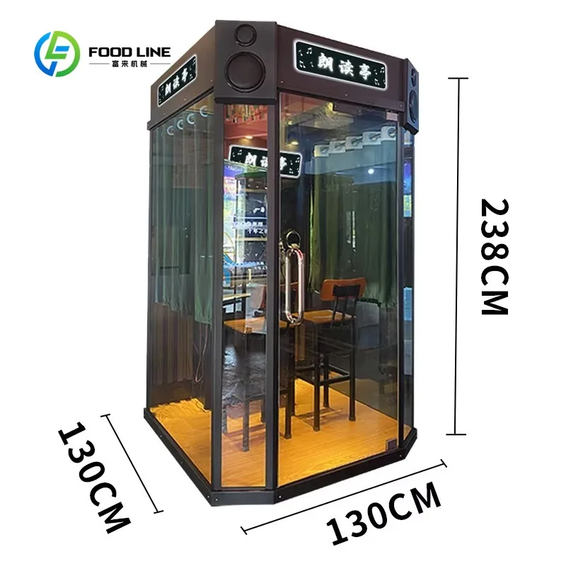 Customized Scan Code Payment Mini Android Jukebox Machine Soundproof Metal Android Jukebox with Coin Operated Mini Karaoke