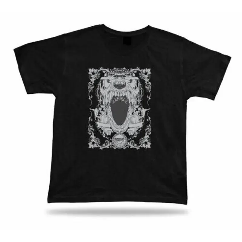 Birthday Gift Idea Night Fever Skull Howling Emblem Scary T Shirt Shirt