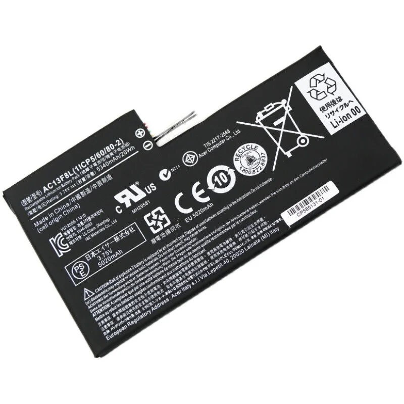Original AC13F8L Battery Applicable ACER Iconia W4 A1-810 A1-811 A1-A810 W4-820 AC13F3L