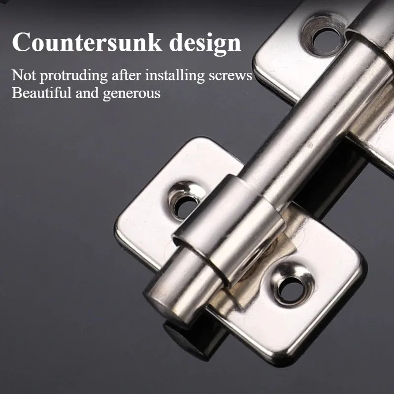 Parafuso longo de aço inoxidável prateado 304