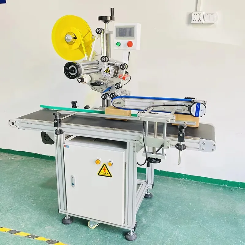 Automatic Paper   Flat Surface Labeling Machine Carton Bag   Top Automatic Label Applicator