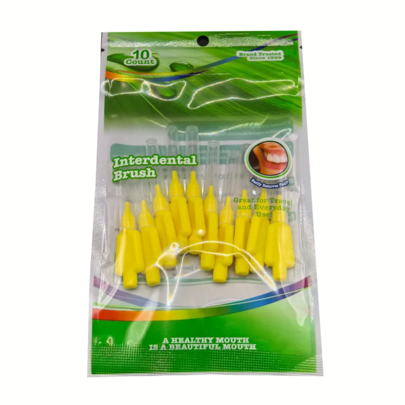 70 Stück Interdentalbürsten in verschiedenen Größen, extra weiche Zahnreinigungsbürsten, Zahnspangenbürsten, Zahnseide, Zahnstocher – Detail 9