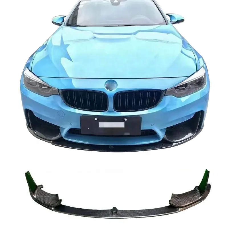 

High Quality Carbon Fiber MP Style Car Bumper Front Lip for BMW M3 F80 M4 F82 2014-2020 Car Bodykit