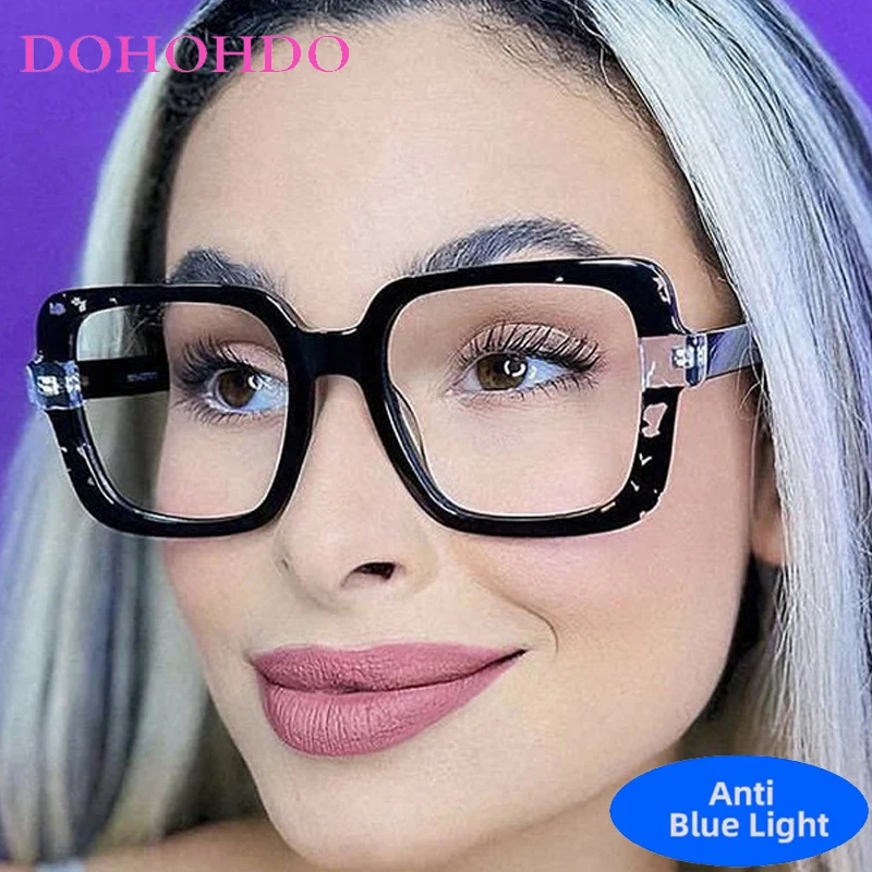 

Vintage Assorted Colors Square Eyeglasses Men Women New Trendy Brand Designer Optical Spectacle Blue Light Blocking Glasses Очки