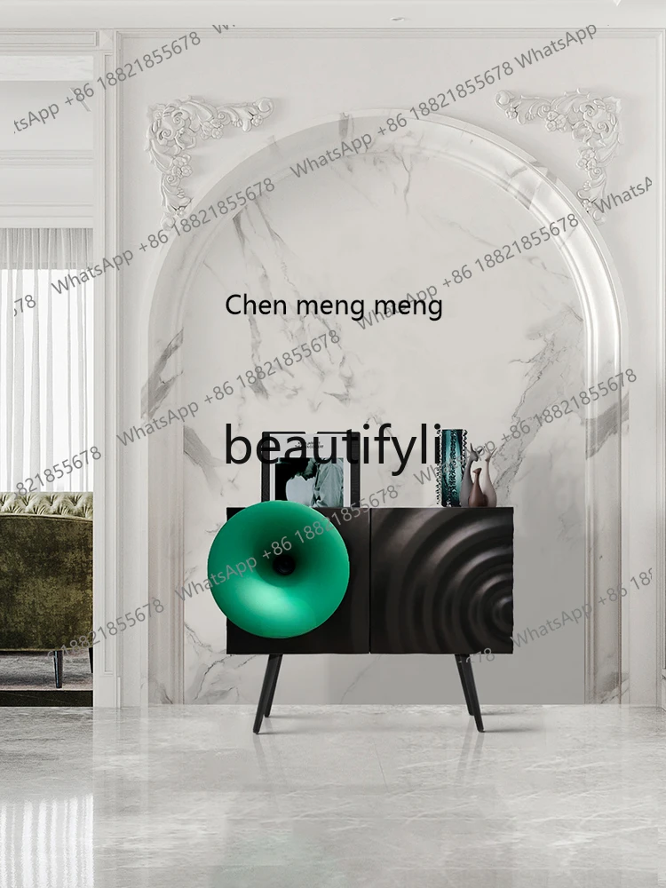 C6601 i7s خزانة الفونوغراف المتكاملة مشغل تسجيلات الفينيل ضوء غرفة المعيشة الفاخرة صندوق الصوت بلوتوث #4