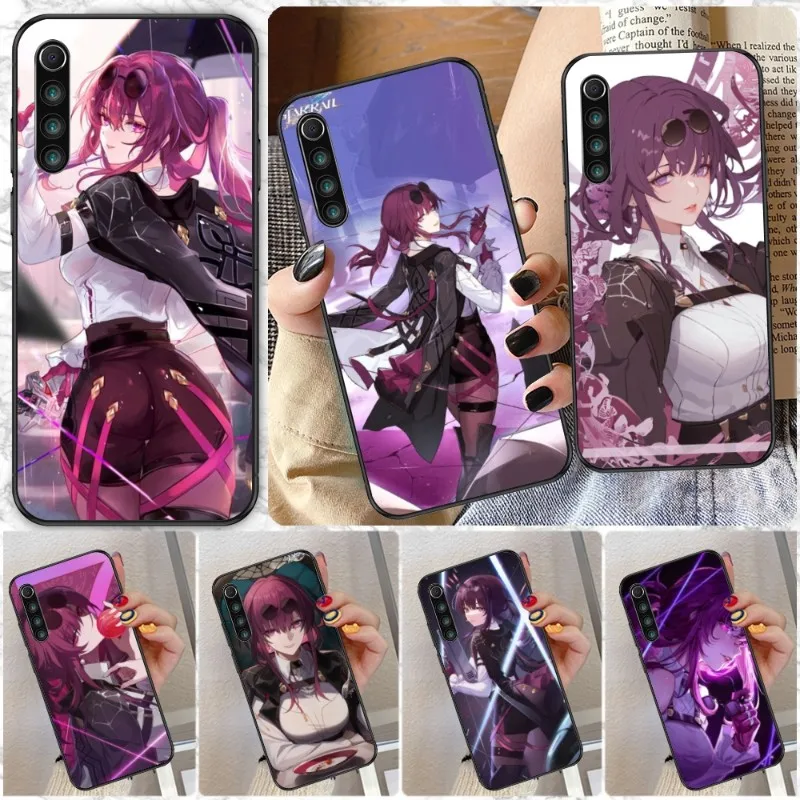 Honkai Star Rail Kafka Phone Case for Xiaomi Redmi Note 11 10 9T 8 7 Pro 9 9A 9C 8 Black Soft Phone Cover Funda