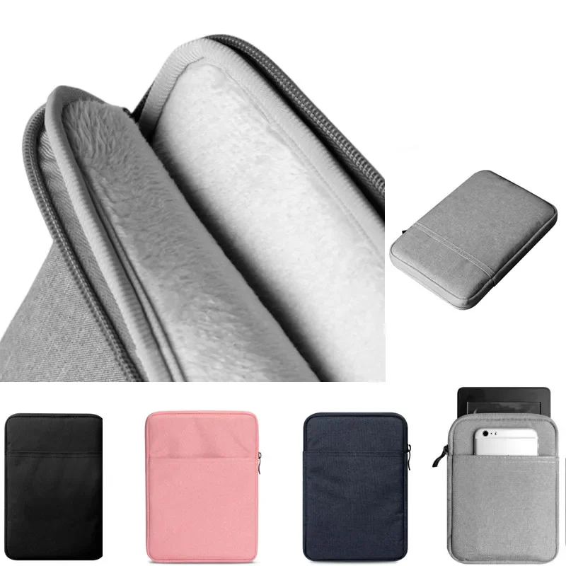 Sleeve Case for Onyx Boox C67ML Magellan/Caesar/Darwin/James Cook/Vasco Da Gama 7 6 5 4 3 2 6 Inch Reader Universal Pouch Bag