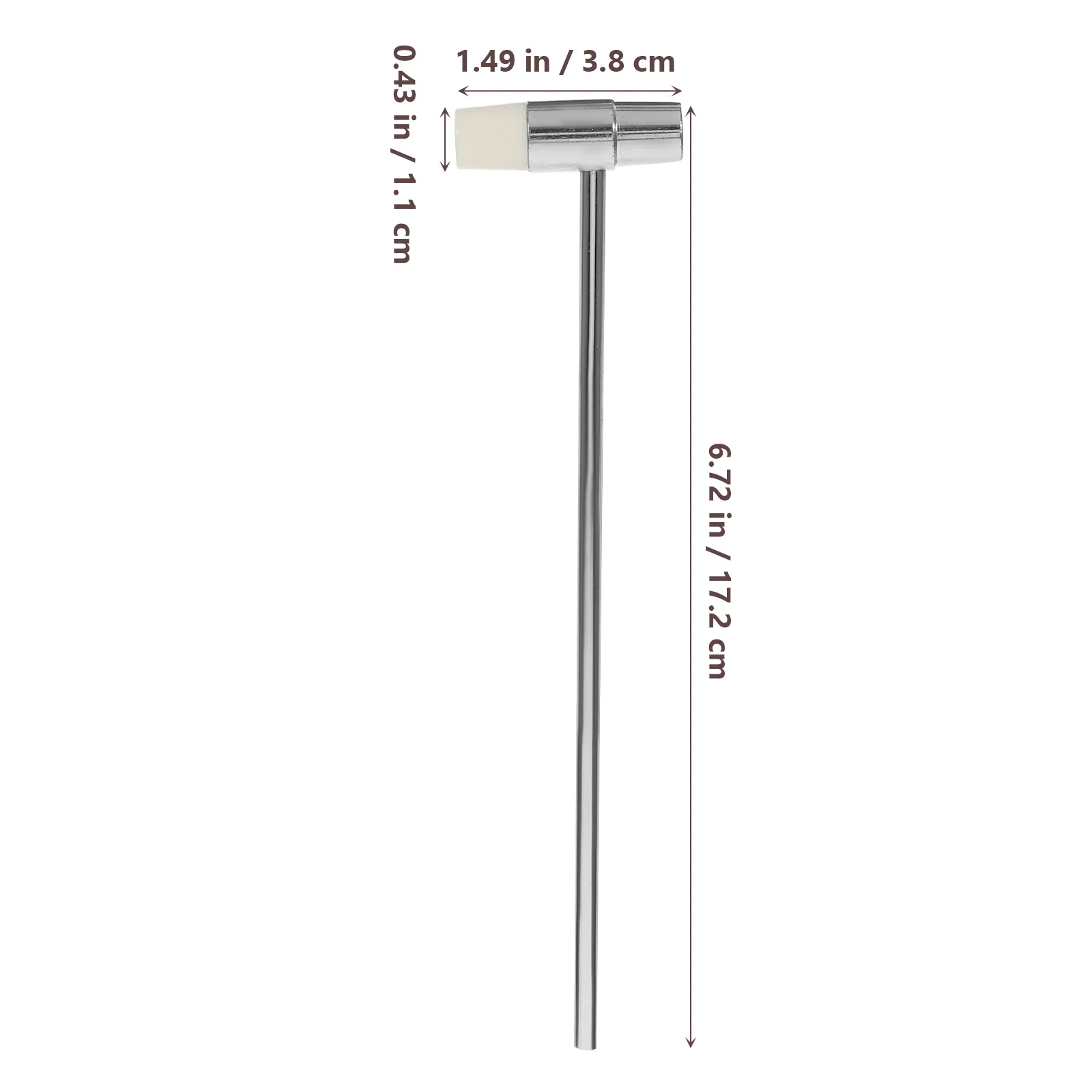 

2Pcs Multi-Function Mini Hammer Metal Small Hammer for Judge Watch Repair Portable Tool Sturdy Lightweight Design Polished