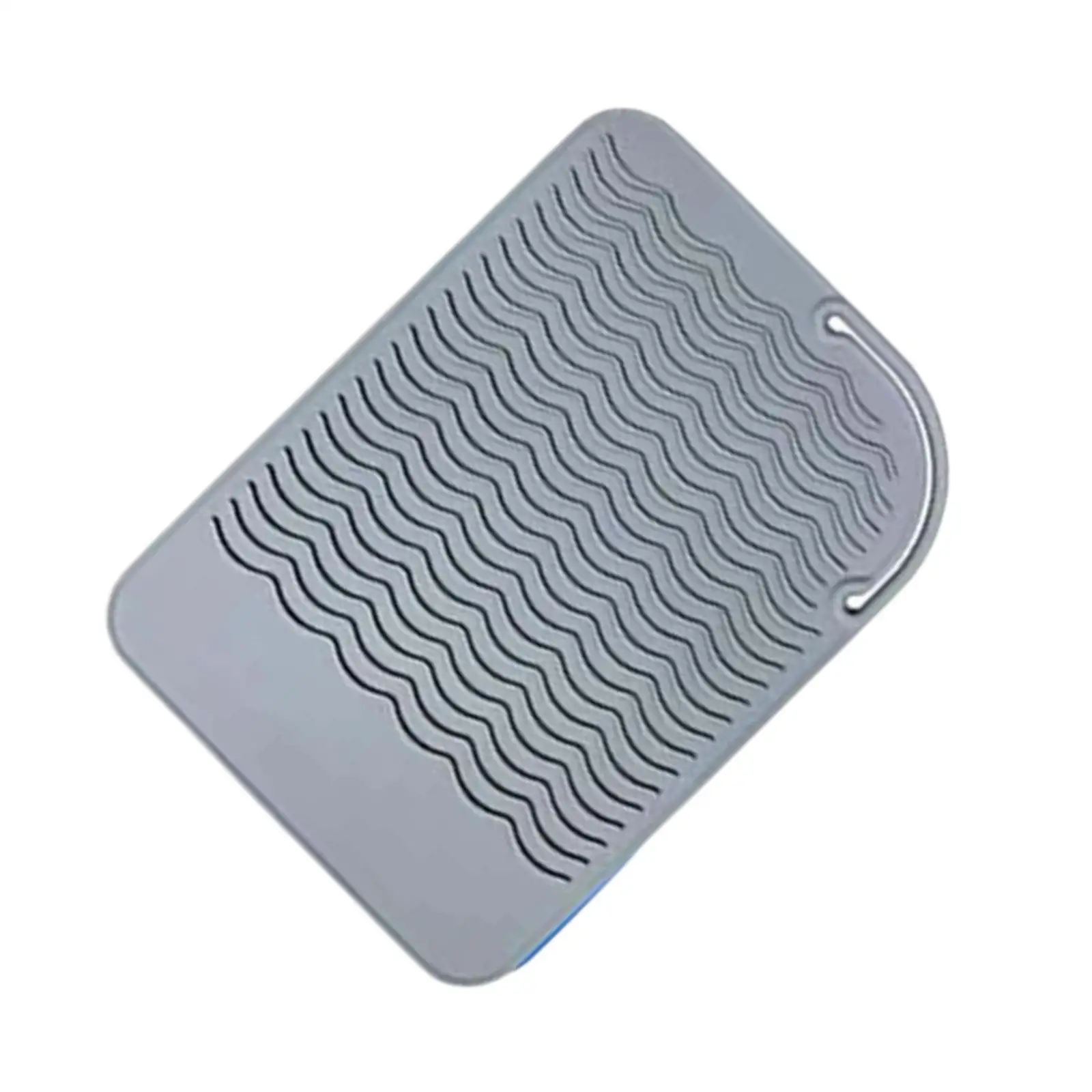 وسادة حرارية محمولة مقاومة للحرارة لفرد الشعر ، حامل حديد تجعيد