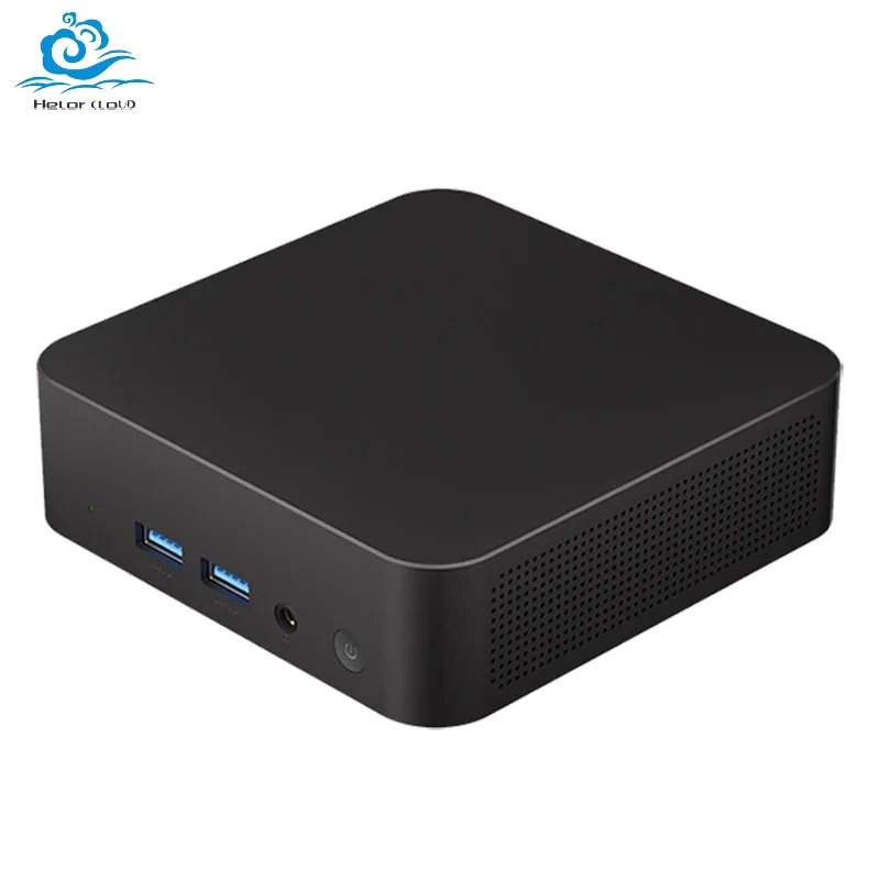 

Helorpc Portable Mini PC with Inter N100 16Gb DDR4 M.2 NVME Support Windows10 LINUX Ubuntu 2xHDMI Type-C Desktop Computer