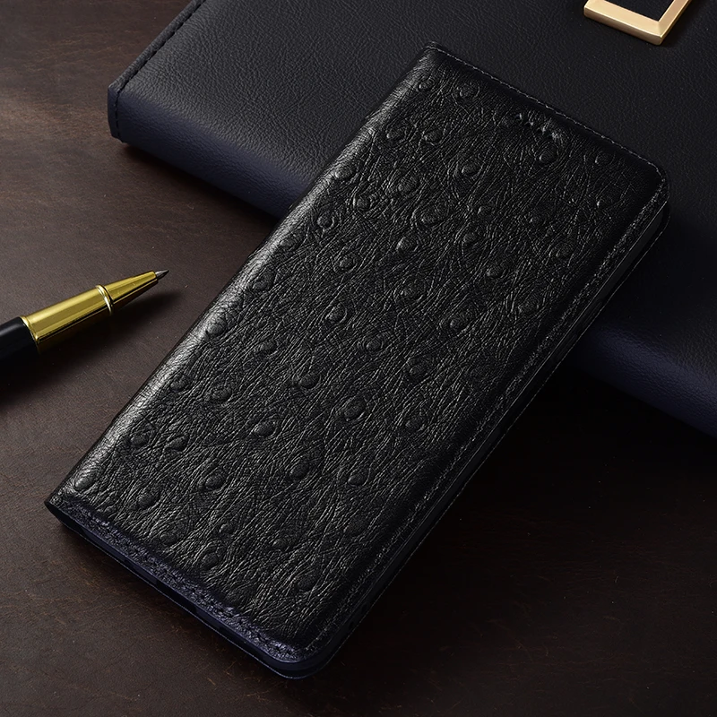 

Wallet Phone Case Book Shell For Honor V10 V20 V30 V40 Pro Lite 5G Real Leather Flip Cover