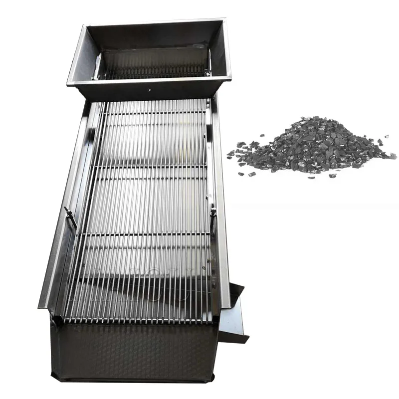 Mesh Food Vibrating Sieve Machine Shake Deck Screener Impurities Remover Large Granular Material Screening Maker