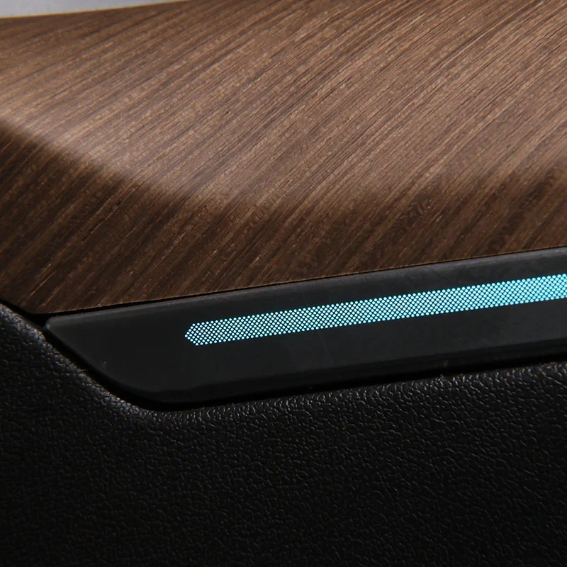 Dynamic Symphony Colorful Ambient Lighting Upgrade Kit For Tesla Model Y 2021 - 2023 Interior Laser Carving LED Light Trim