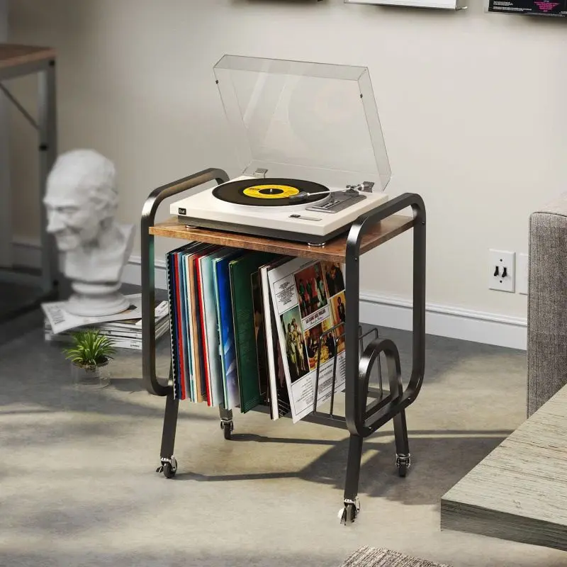 Magazines and newspapers rack Living room sofa CD player Storage rack With wheels Bookshelf Home bedroom shelf Coffee table