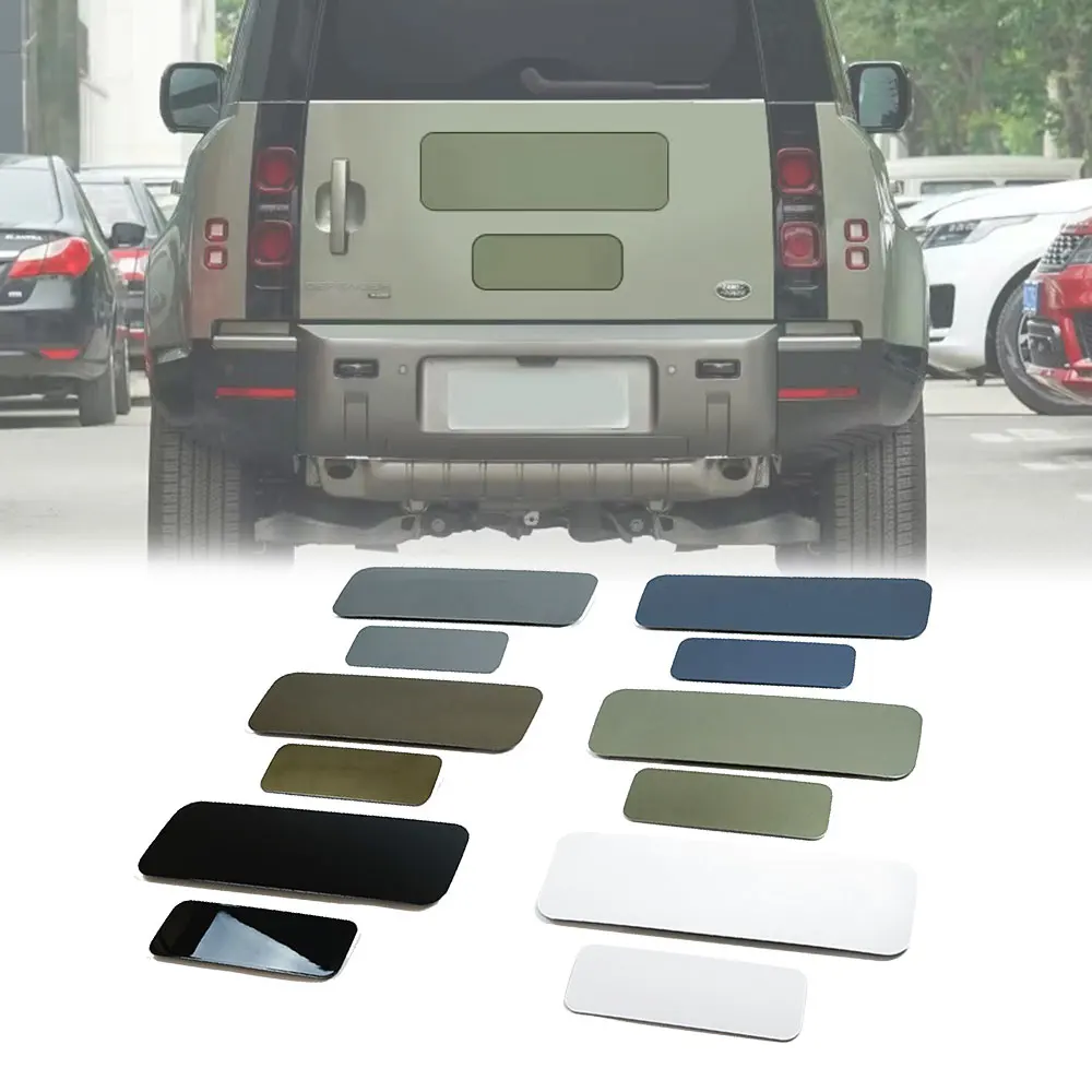 

Car Rear Spare Tire Cover Board For Land Rover Defender 2020-2023 90 110 Protective Cover Car Trunk Tailgate Decoration