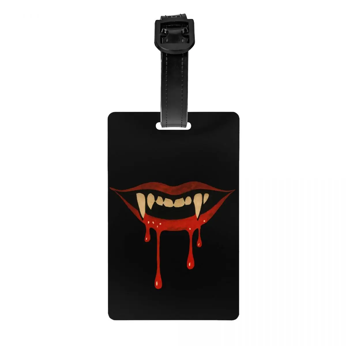 

Багажная бирка из фильма ужасов для чемоданов, забавные багажные бирки, идентификационная этикетка с обложкой для конфиденциальности