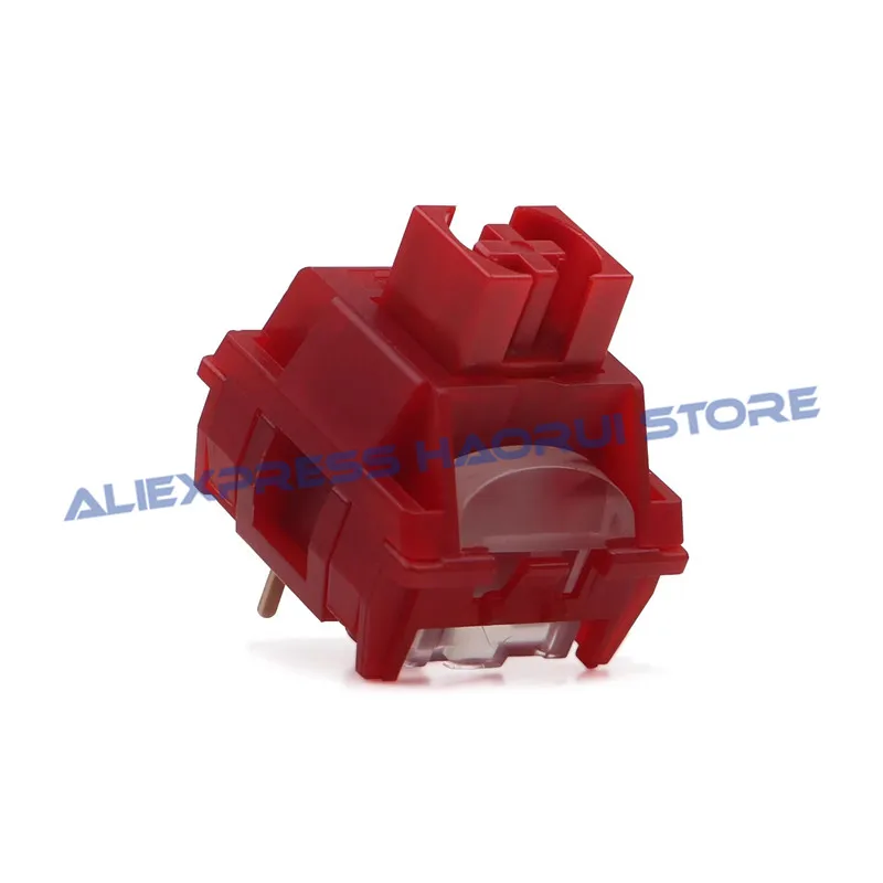 TTC Flame Red Switch Hot Swap Mechanical Keyboard Axis 45gf 3Pin Linear Mechanical Keyboard Shaft Body DIY Custom Switches