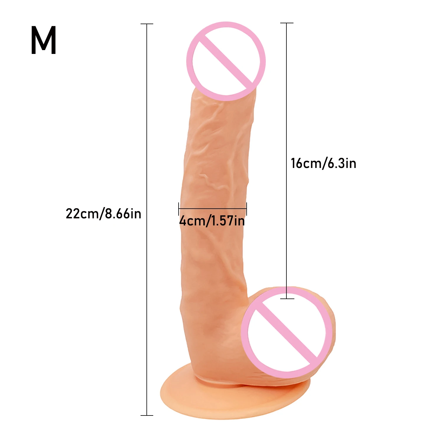 29CM*5CM Oversized Realistic Dildos Soft Skin Feeling Huge Penis Erotic Big Dick Thick Phallus Sex Toys for Women Masturbation