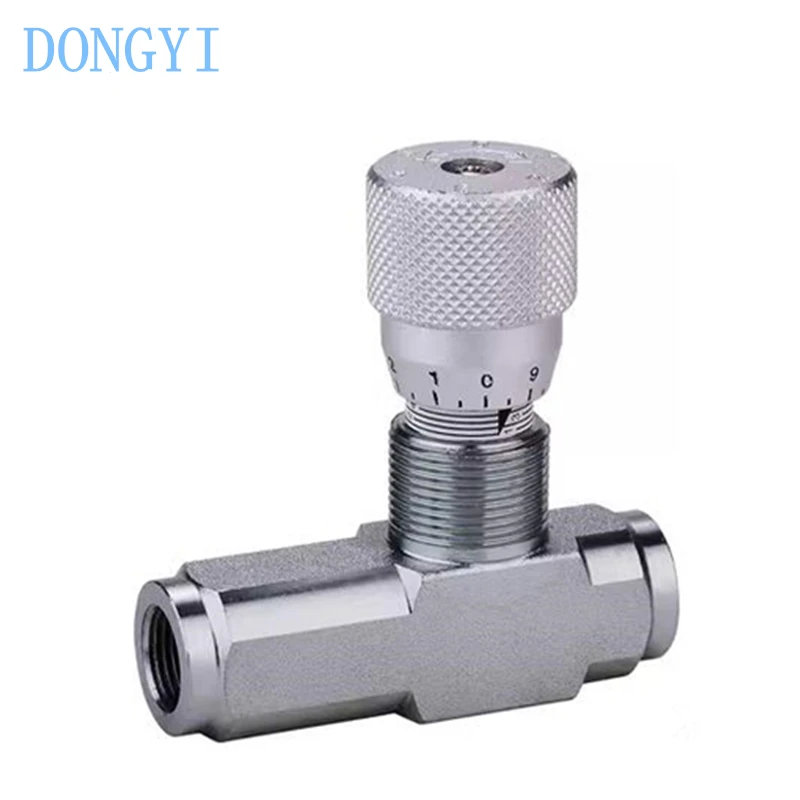 Flow Control Valve STU Hydraulic Throttle Valve One-way STU-G1/4 STU-G3/8 STU-G1/2 STU-G3/4 STU-G1 STU-NPT1/4 STU-NPT3/8/1/2/3/4