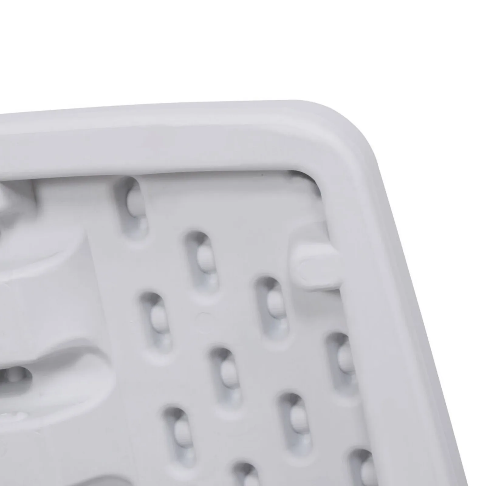 US 30 Inch Heavy Duty Rectangular Folding Table Dining Utility Table TV Tray White