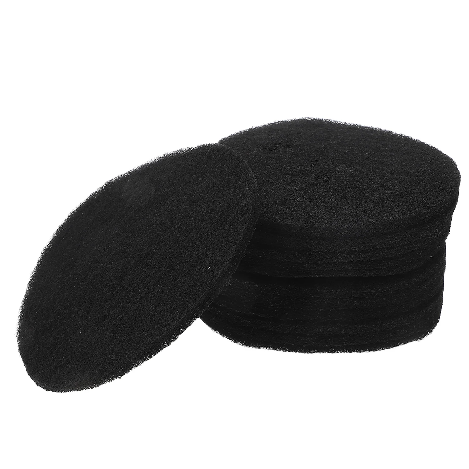 

12Pcs Activated Carbon Filter Pads for Compost Bucket Odor Control Versatile Lightweight Easy to Cut Trash Can Deodorizer