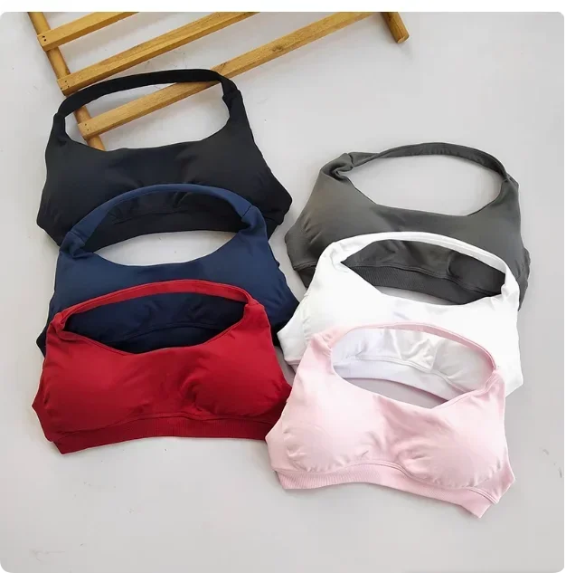 الرقبة الجمال الظهر مثير كبير الرسن الرياضة الصدرية سترة سلس اليوغا التدريب اللياقة البدنية اليوغا السراويل مزيج مجاني مجموعة #5