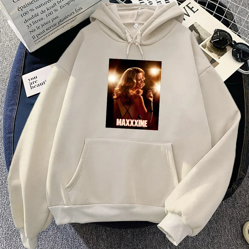 Horror/Suspense Movie MaXXXinee Hoodies Sudaderas Con Capucha Women Clothing Film Graphic Print Sweatshirts Casual Hooded Tops