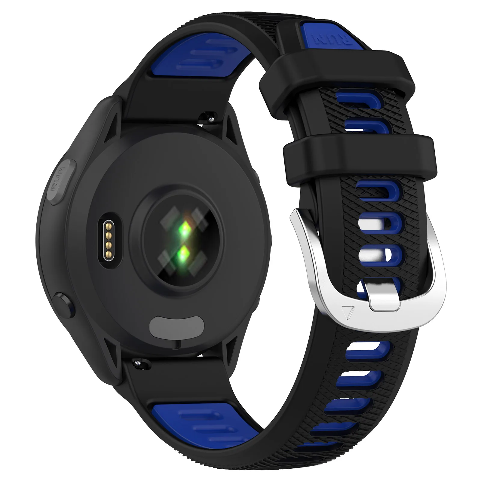 Tali jam tangan pengganti, 18 20 22mm untuk Garmin Forerunner 745 645 265 255 245 gelang cerdas Garmin Venu 2 SQ vivoactive 4s 4 3