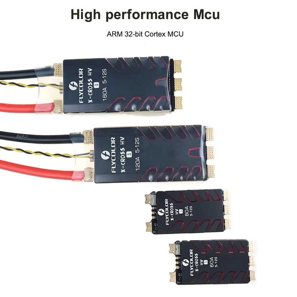 FLYCOLOR X-cross HV3 ESC through machine governor ESC BL-32 bit 5