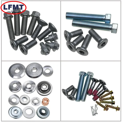 Imagen 2 del producto Kit completo de tornillos de plástico para KTM EXC EXC-F SX SX-F XC XCF XC-W XCFW 125-530 para Husqvarna FC FE TC TE TX TEi