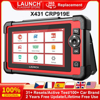 LAUNCH X431 CRP919E Car Diagnostic Tools OBD OBD2 Scanner Tpms CANFD DOIP Active Test ECU Coding 31 Reset  2 Years Free Update