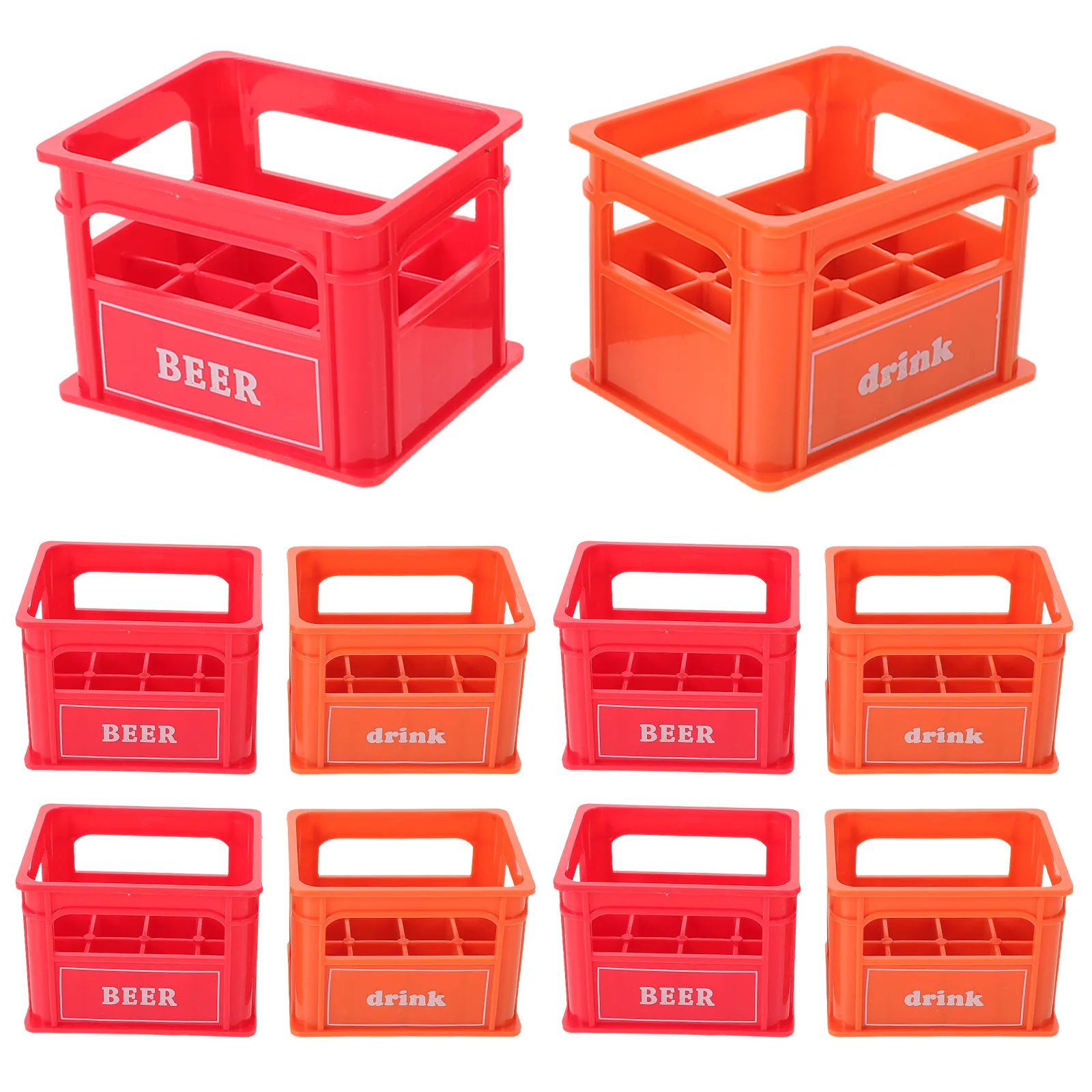 

Набор из 10 миниатюрных пивных ящиков, реалистичные аксессуары для кукольного домика, декор для микроландшафта, миниатюрный игровой набор для дома, реквизит для барной сцены