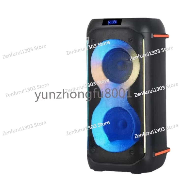 Party Box 710 New Double 6.5-Inch High-Power Bluetooth Speaker Wireless Microphone JBI Lamp Audio