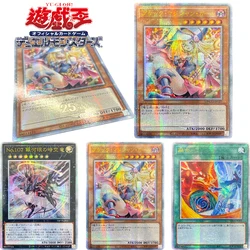 Yu-Gi-Oh! Black Magician Girl Galaxy Eyes Tachyon Dragon DIY Homemade Bronzing Game Toys Collection Card Christmas Birthday Gift