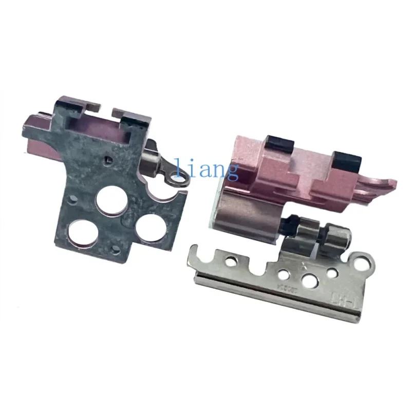 New Pink LCD Screen Shaft Hinges Set R&L for MSI Prestige 14 A10SC MS-14C1