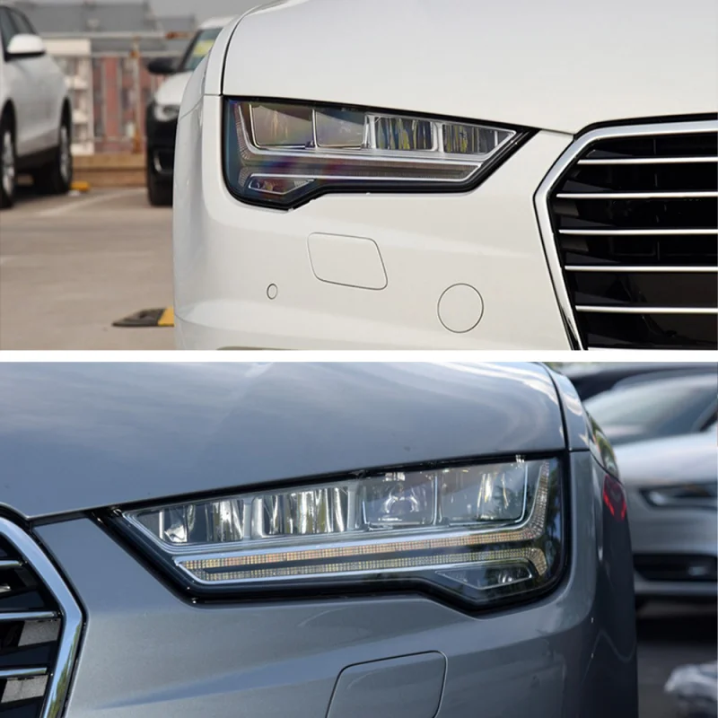 For Audi A7 2015 2016 2017 2018 Headlamp Transparent Cover Headlight Shell Lamp Shade Lampshade Lens Plexiglass Xenon Led